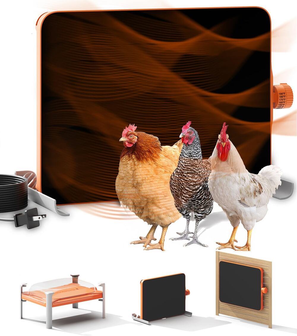 New Smart Chicken coop Heater & Chick Brooder